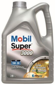 Олива мот 5W30 5L Super 3000 XE - MOBIL 151451