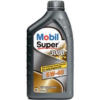 Моторное масло Super 3000 X1 5W-40, 1 л (150012/157301/152567/411026) - MOBIL 152060