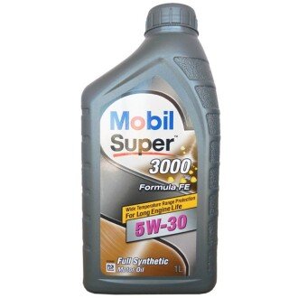 Моторна олива Super 3000 X1 Formula FE 5W-30, 1 л (151522/151520/151521) - (15F1CD) MOBIL 152565