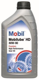 Трансмиссионное масло Mobilube HD GL-5 80W-90 1 л - MOBIL 152661