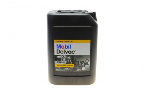 Моторна олива Delvac MX Extra 10W-40, 20 л (144714/144718) - MOBIL 152673