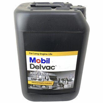 Моторна олива Delvac XHP Extra 10W-40, 20 л (121737) - MOBIL 152712