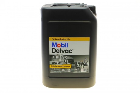 Моторна олива Delvac XHP ESP 10W-40, 20 л (152994) - MOBIL 153121