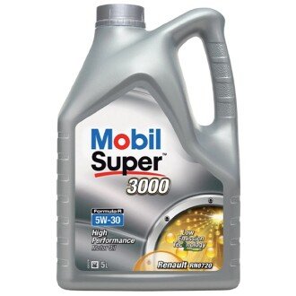 Моторна олива Super 3000 Formula R 5W-30, 5 л - MOBIL 154126