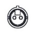 Датчик, кількість обертів колеса - (479004190R, 479105431R, 8200195832) MOBILETRON AB-EU005 (фото 2)