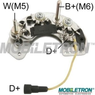 Диодный мост генератора ILR570HD - (5430021883, 6133746, 84AB10316AA) MOBILETRON RL06H (фото 1)