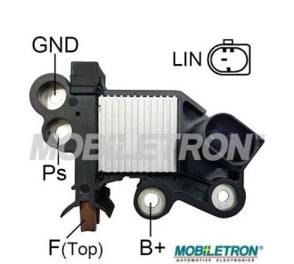 Регулятор напряжения генератора - (03G903803B, 03L903803B) MOBILETRON VR-B855
