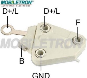 Регулятор генератора DE605 - (1204257, 1204258, 1204264) MOBILETRON VRD674