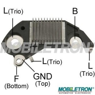 Регулятор генератора DE701 - (1204270, 140475019) MOBILETRON VRD701