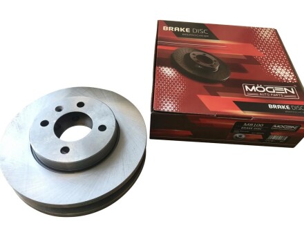 Диск тормозной передний (2шт) (Германия,) A15 A11-3501075 - MOGEN MB100