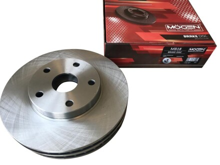 Диск тормозной передний (2шт) (Германия,) EC7 EC7RV 1064001281 - MOGEN MB18