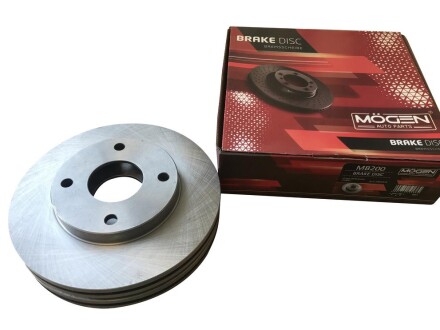 Диск тормозной передний (2шт) (Германия,) A13 A13-3501075 - MOGEN MB200