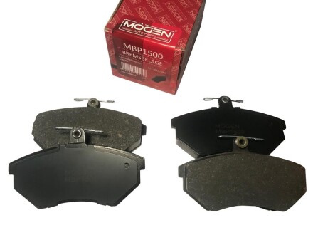 Колодки тормозные передние (с усиками) (Германия,) A15 T11 A11-3501080 - MOGEN MBP1500