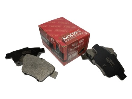 Колодки тормозные задние (Германия,) EC7 EC7RV 1064001725 - MOGEN MBP180