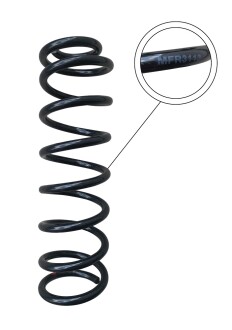 Пружина задней подвески (Германия,) A13 A13-2912011 - MOGEN MFR3113