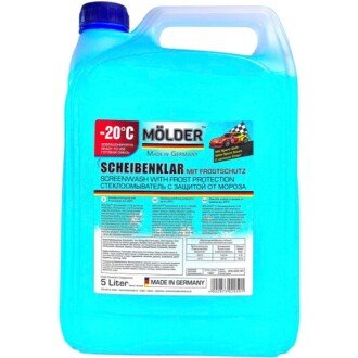 Омыватель стекла зимний -20°С спорт, 5л - MOLDER MD20C50