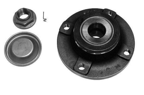 Подшипник ступицы - (374874) MOOG PE-WB-11418