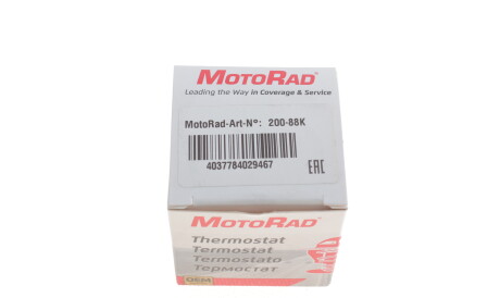 Фото 3 - Термостат системы охлаждения MOTORAD 200-88K (20088K)