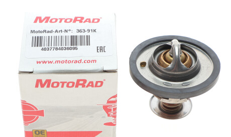 Фото 2 - Термостат системы охлаждения MOTORAD 363-91K (36391K)