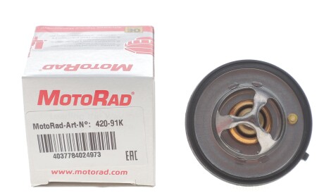 Фото 2 - Термостат системы охлаждения MOTORAD 420-91K (42091K)