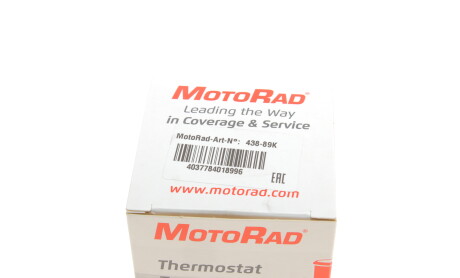 Фото 5 - Термостат системи охолодження MOTORAD 438-89K (43889K)