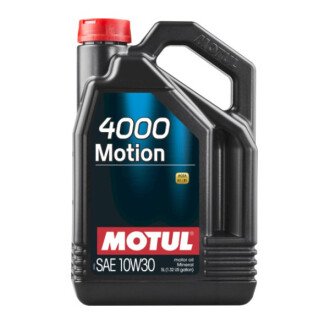 Моторна олива 4000 Motion 10W-30, 5 л (387206) - MOTUL 100334