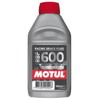 Жидкость тормозная RBF 600 Factory Line DOT 3 DOT 4 DOT 5.1, 0.5л - MOTUL 100948