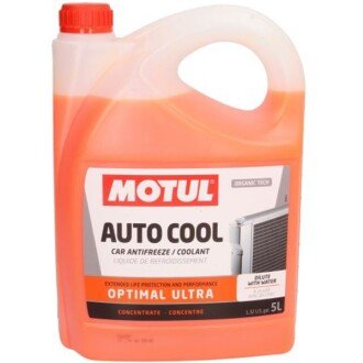 Антифриз-концентрат G12+ Auto Cool Optimal Ultra оранжевый, 5л - MOTUL 101070