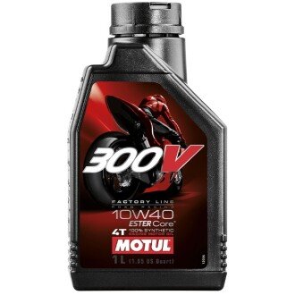 Моторна олива 300V 4T Factory Line 10W-40, 1 л (836111/104118) - MOTUL 101348