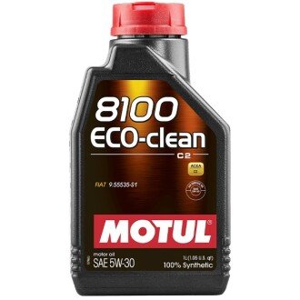 Моторное масло 8100 Eco-Clean 5W-30, 1 л (841511) - MOTUL 101542