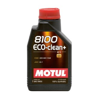 Моторное масло 8100 Eco-Clean+ 5W-30, 1 л (842511) - MOTUL 101580