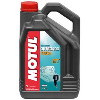 Моторна олива Outboard Tech 2T, 5 л (851751) - MOTUL 101728