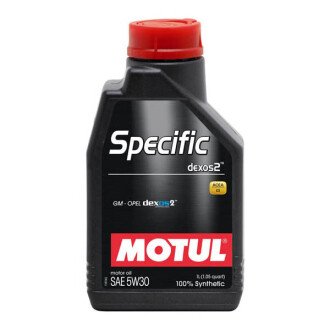 Моторное масло Specific Dexos 2 5W-30, 1 л (860011) - (95599408, 95599404, 95599405) MOTUL 102638 (фото 1)