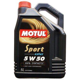 Моторное масло Sport 5W-50, 5 л (824306) - MOTUL 102716 (фото 1)