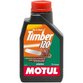 Олива для ланцюга бензопил мінеральна Timber SAE 120 (785001/) 1л - MOTUL 102792