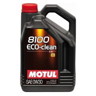 Моторна олива 8100 Eco-Clean 0W-30, 5 л (868051) - (83212465854) MOTUL 102889