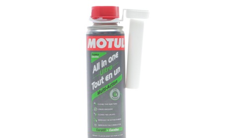 Присадка-очисник паливної системи ALL IN ONE ULTRA GASOLINE (300ml) (112131) - MOTUL 103101