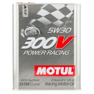 Моторна олива 300V Power Racing 5W-30, 2 л (825502/104241) - MOTUL 103128