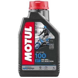 Моторна олива 100 2T, 1 л (837511) - MOTUL 104024