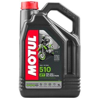 Моторна олива 510 2T, 4 л (837441) - MOTUL 104030