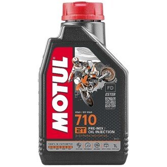 Моторное масло 710 2T, 1 л (837311) - MOTUL 104034