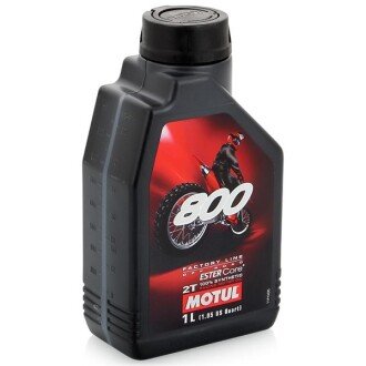 Моторна олива 800 Factory Line Off Road 2T, 1 л (837111) - MOTUL 104038