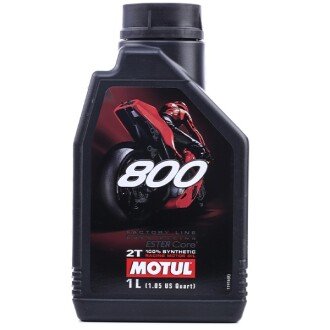 Моторна олива 800 Factory Line Road Racing 2T, 1 л (837211) - MOTUL 104041