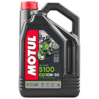 Моторное масло 5100 4T 10W-50, 4 л (836841) - MOTUL 104076