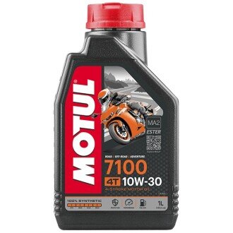 Моторное масло 7100 4T 10W-30, 1 л (845411) - MOTUL 104089