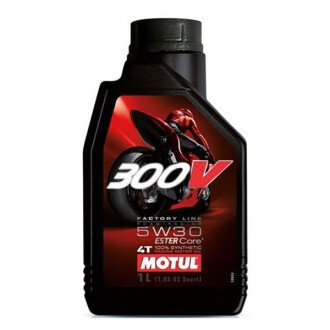 Моторна олива 300V 4Т Factory Line 5W-30, 1 л (835911) - MOTUL 104108