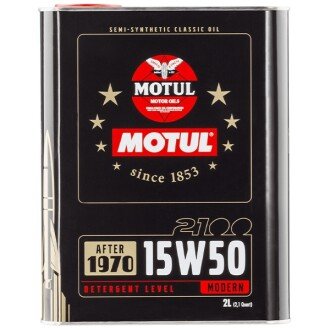 Моторное масло Classic 2100 15W-50, 2 л - MOTUL 104512