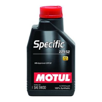 Моторное масло Specific 229.52 5W-30, 1 л (843611) - MOTUL 104844