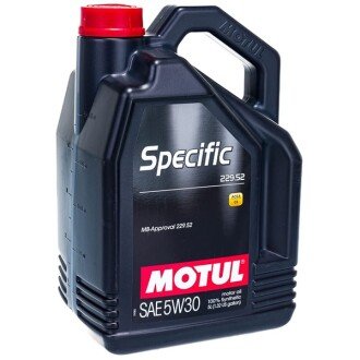 Фото 2 - Моторна олива 5W-40 Special G 5L MOTUL 104845