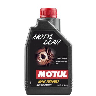 Motylgear 75W-80 1л (823401/) Напівсинтетична трансмісійна олива МКПП API GL-4 / GL-5 - MOTUL 105782